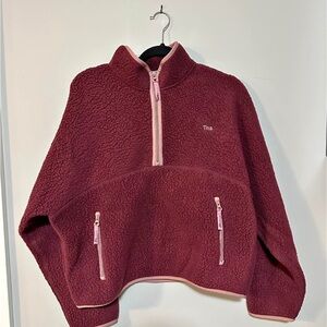 TNA SHERPA 1/4 1/2 ZIP RARE